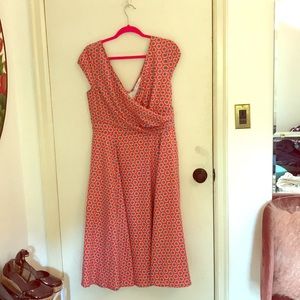 EShakti surplice / faux wrap dress